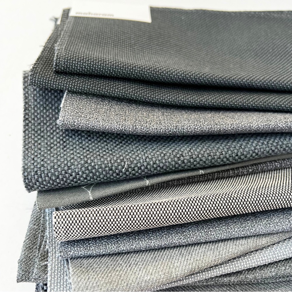 20 Designer Black and Grey Upholstery Fabric Swatches | Quilting Crafts Sewing - Picture 7 of 7